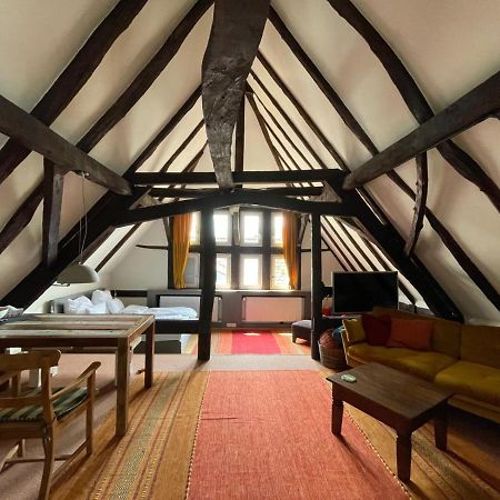 Historische Ferienwohnung Mit Kamin In Lich Kültér fotó