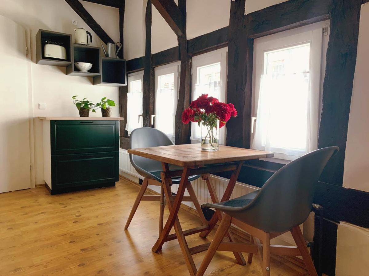 Historische Ferienwohnung Mit Kamin In Lich Kültér fotó