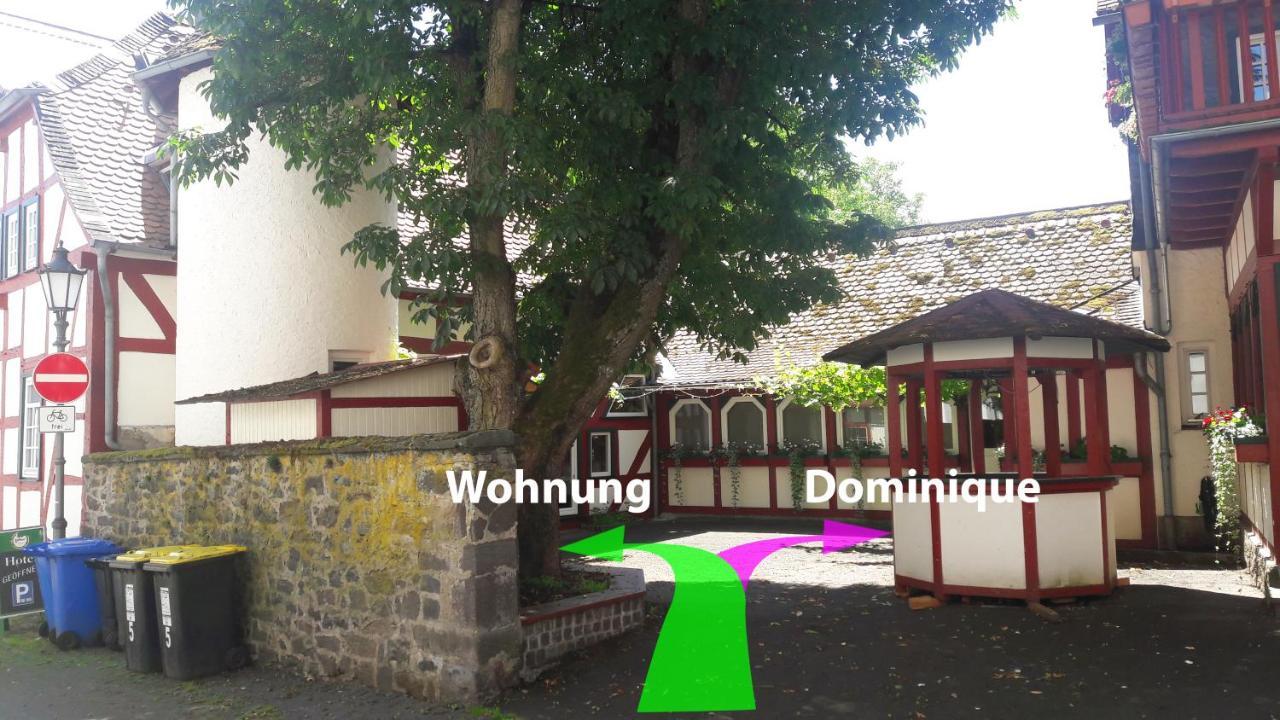 Historische Ferienwohnung Mit Kamin In Lich Kültér fotó